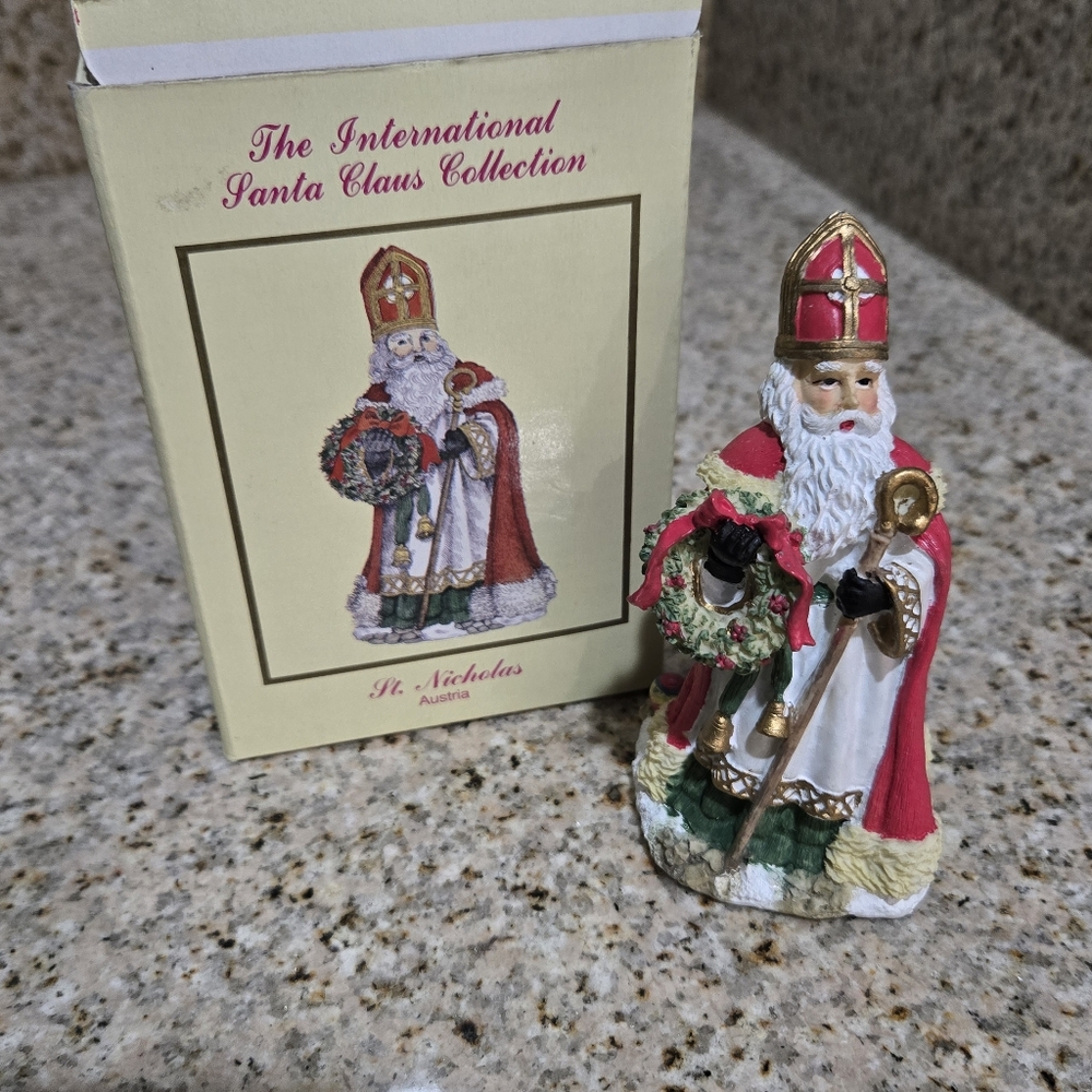 St Nicholas - The International Santa Claus Collection Figurine Austria - 1995